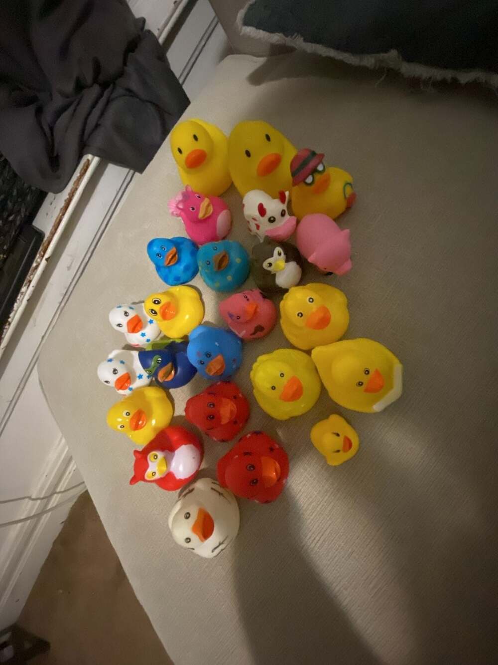 Assorted Rubber Duck Collection Bulk Lot of 25 - Go Jeep